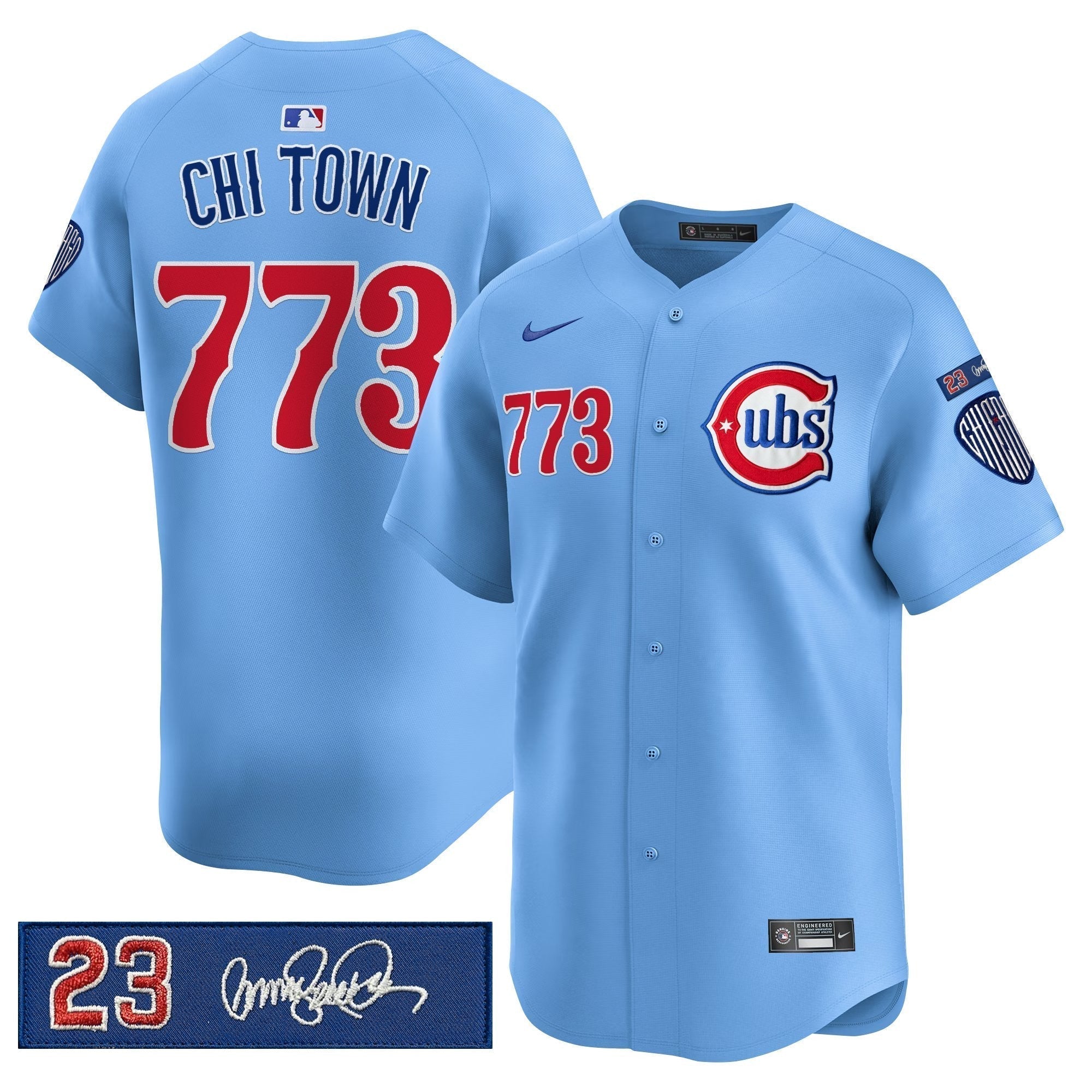 CHC 'Ryne Sandberg Tribute' Vapor Premier Limited Jersey V3 - Stitched