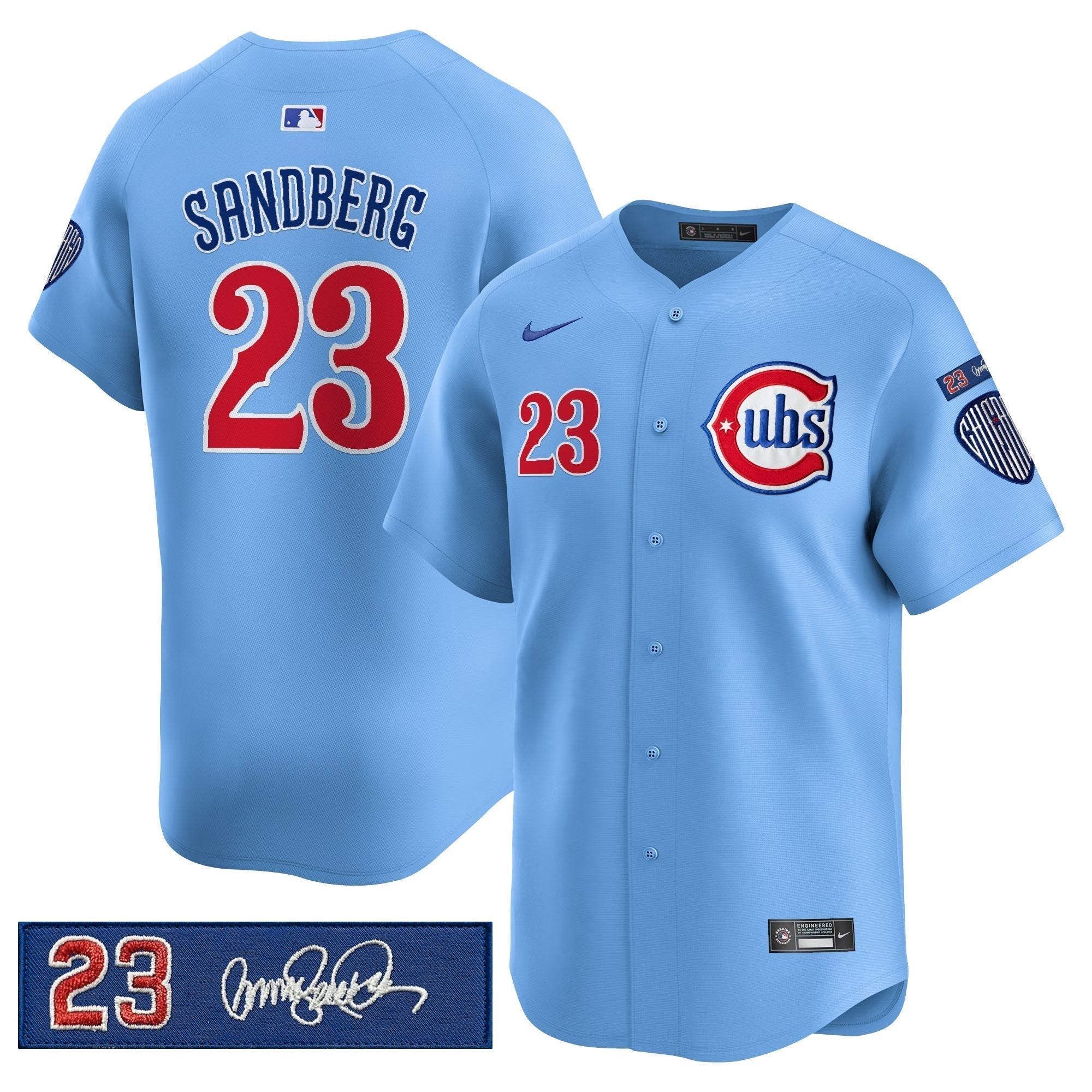 CHC 'Ryne Sandberg Tribute' Vapor Premier Limited Jersey V3 - Stitched