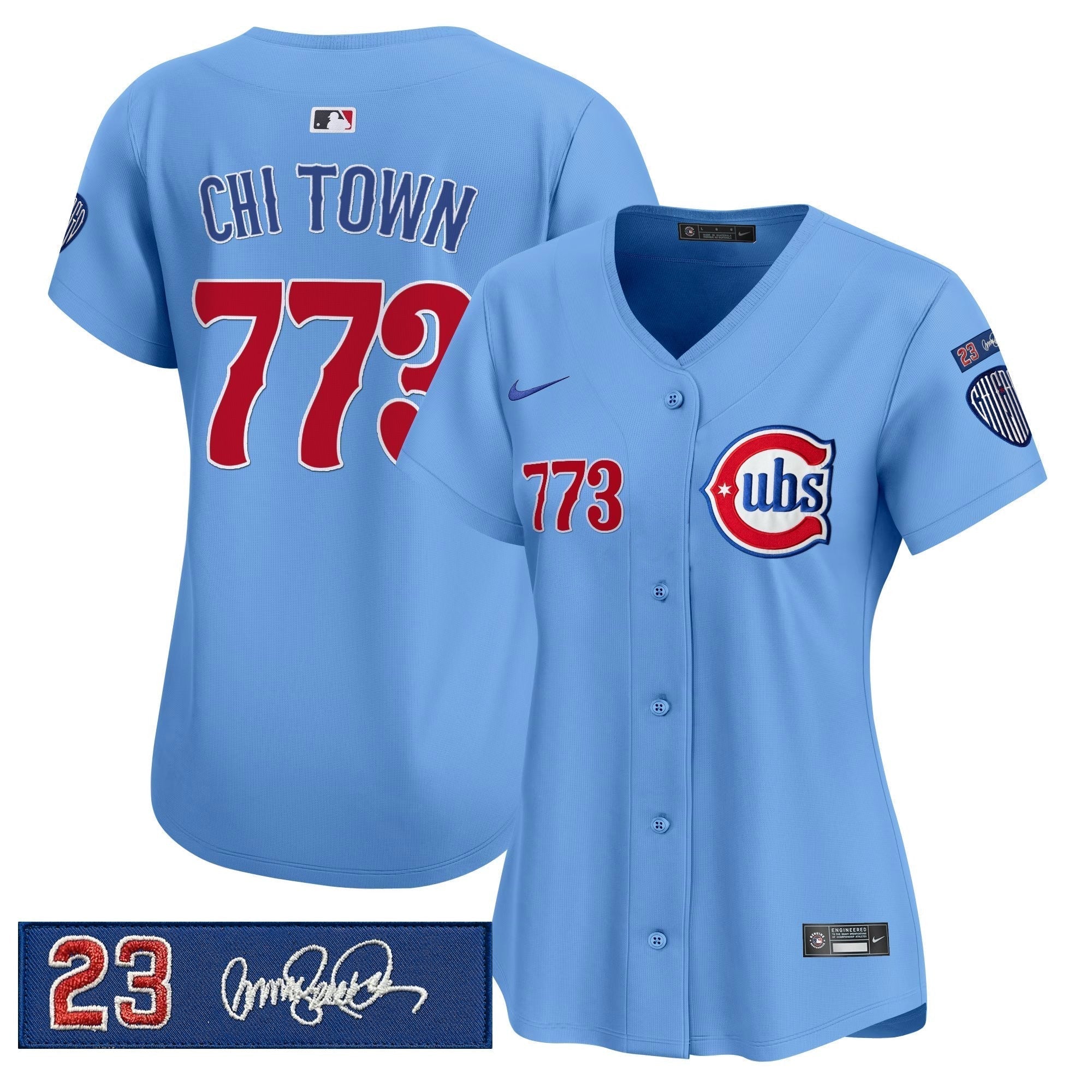 Women's CHC 'Ryne Sandberg Tribute' Vapor Premier Limited Jersey V3 - Stitched