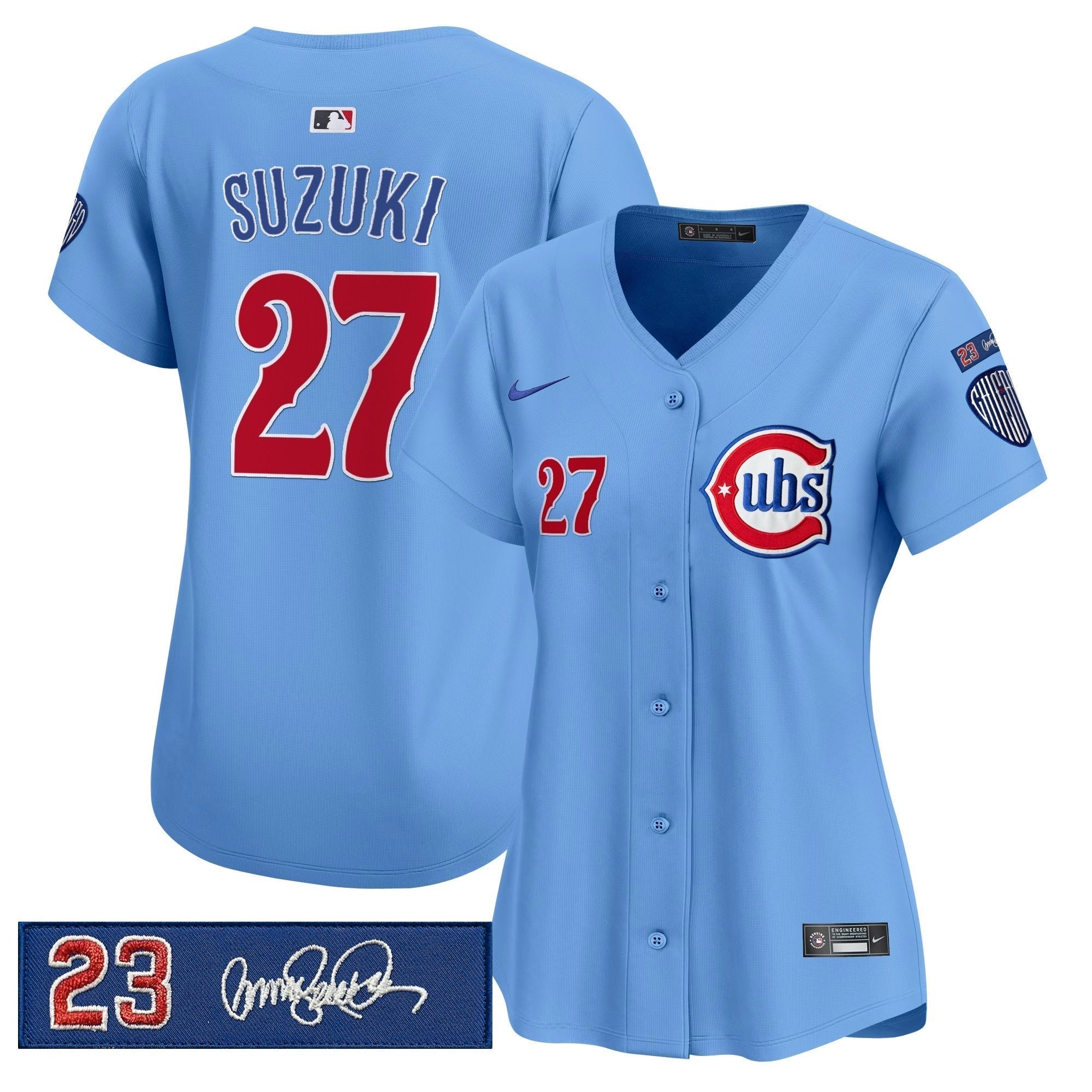 Women's CHC 'Ryne Sandberg Tribute' Vapor Premier Limited Jersey V3 - Stitched