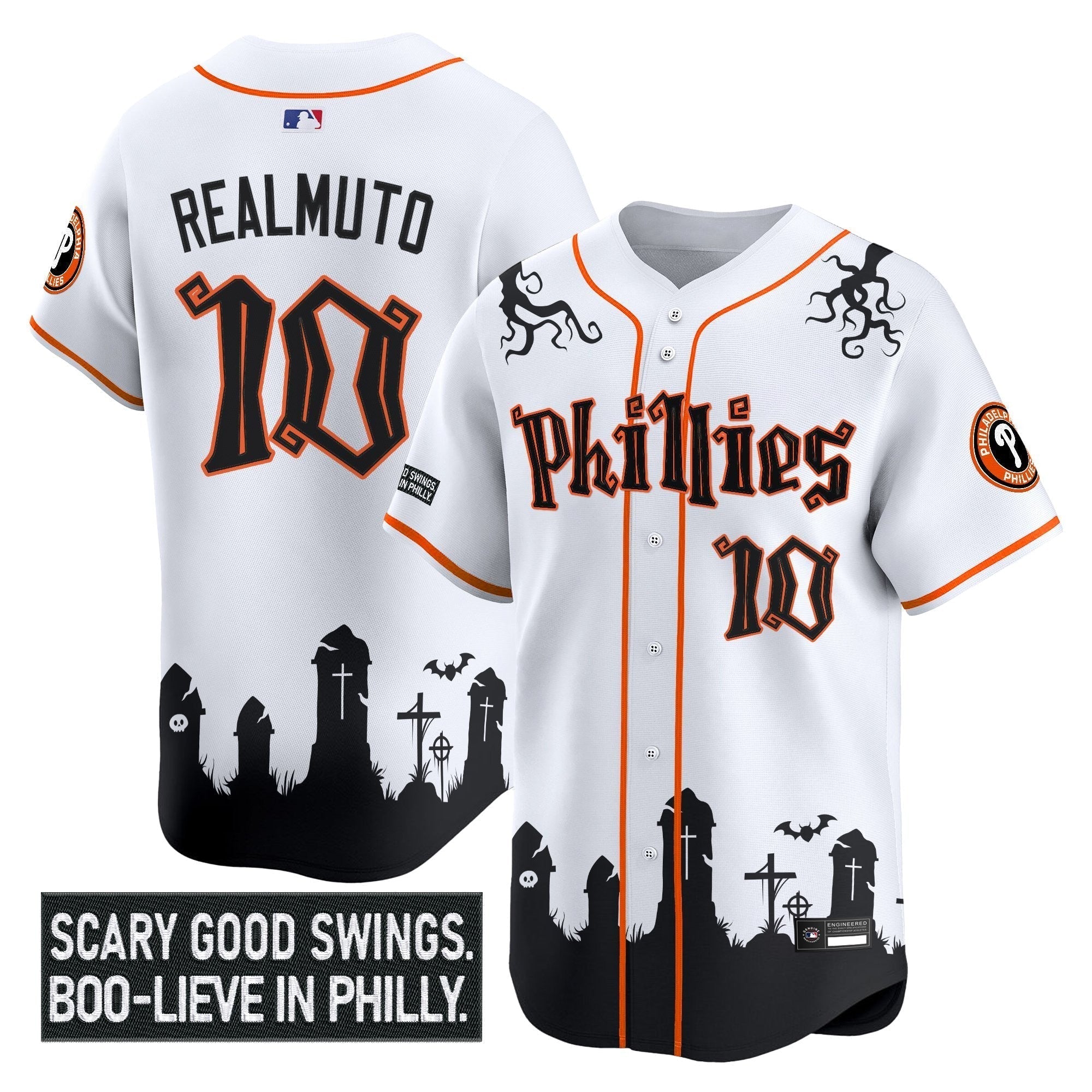 PHI 'Halloween Spooky Edition' Premier Limited Jersey - Stitched