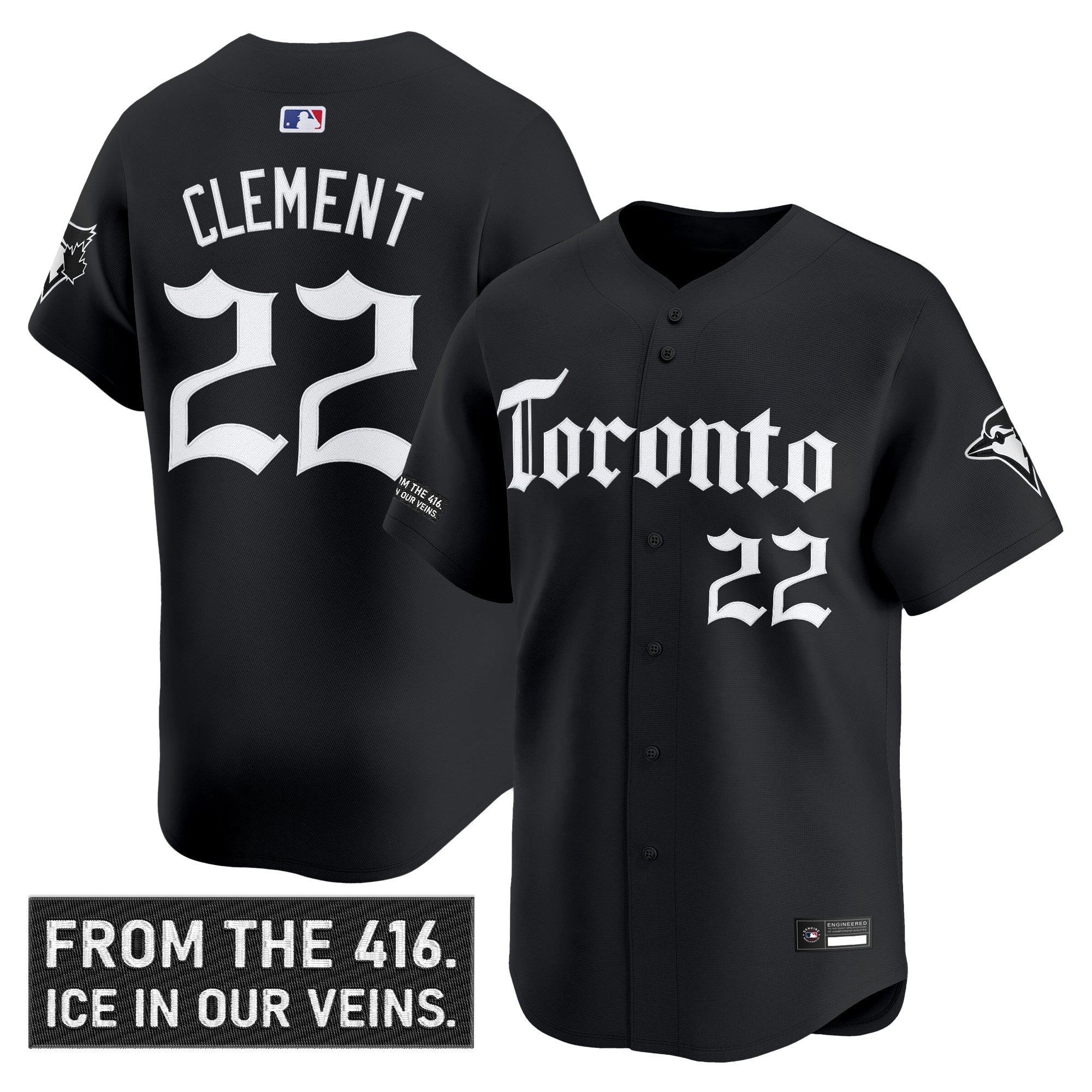 TOR 'Gothic North Edition' Vapor Premier Limited Jersey - Stitched