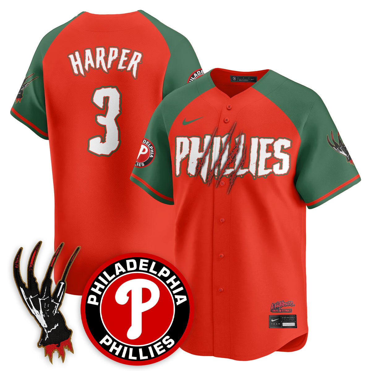 PHI "A Nightmare on Elm Street" Jersey - Stitched