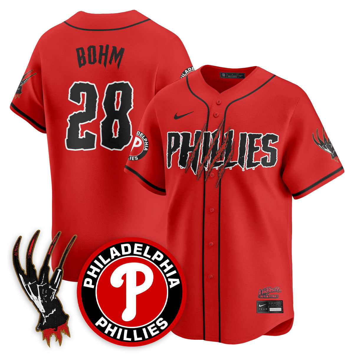 PHI "A Nightmare on Elm Street" Jersey - Stitched