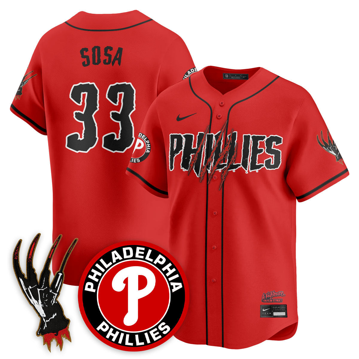 PHI "A Nightmare on Elm Street" Jersey - Stitched
