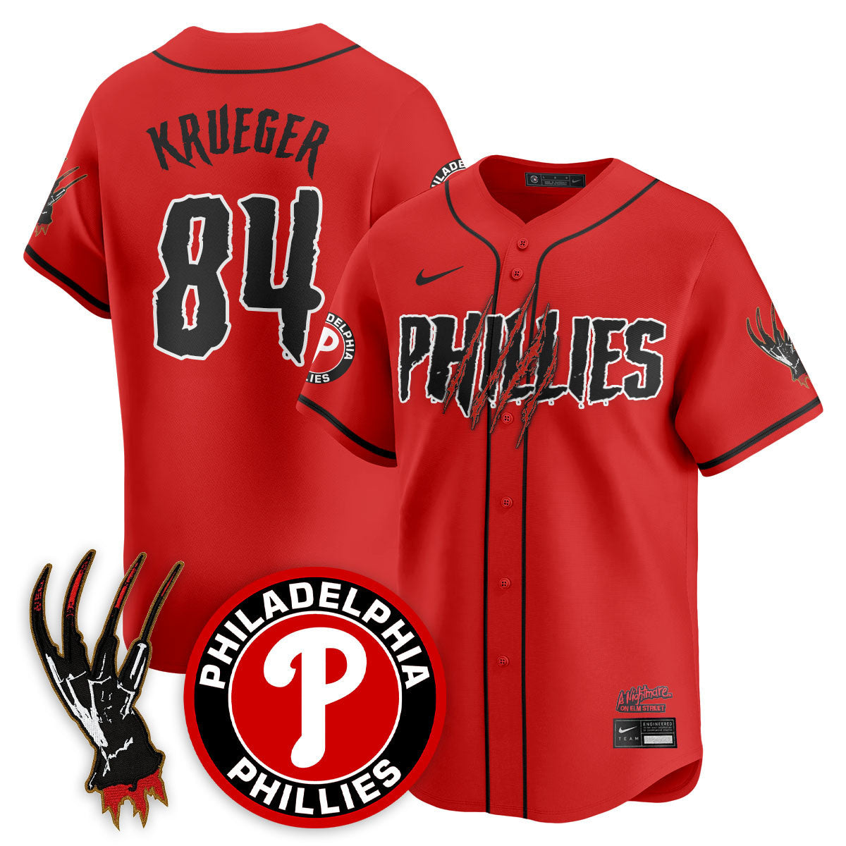 PHI "A Nightmare on Elm Street" Jersey - Stitched