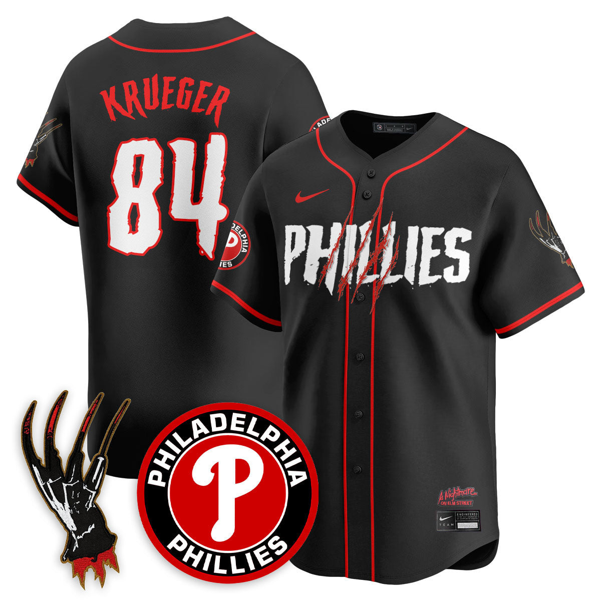 PHI "A Nightmare on Elm Street" Jersey - Stitched