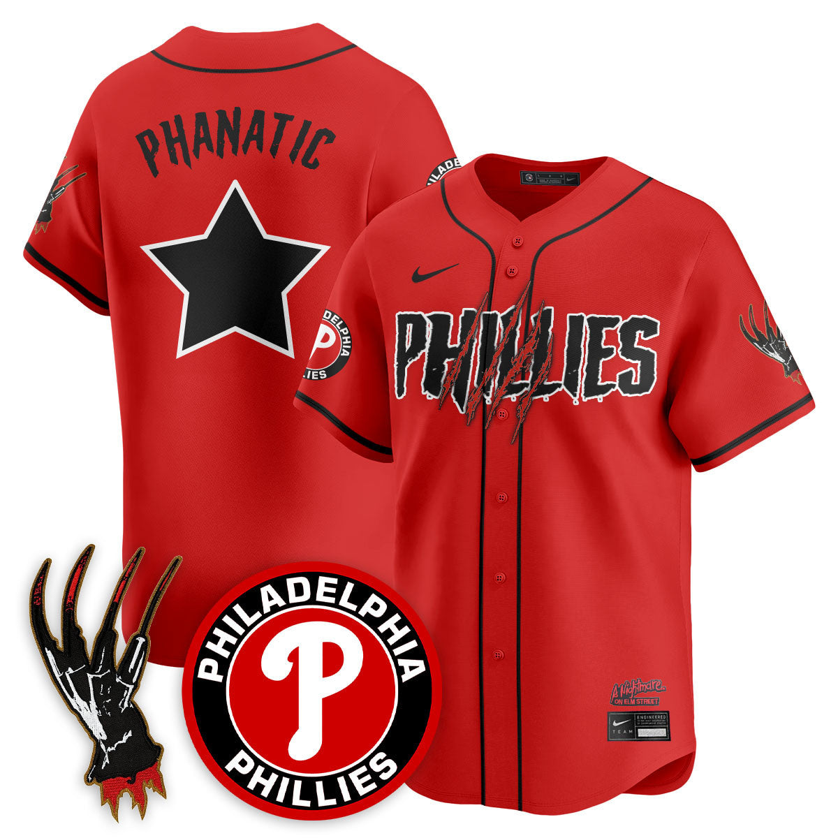 PHI "A Nightmare on Elm Street" Jersey - Stitched