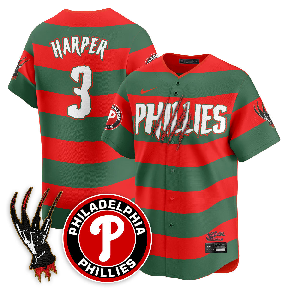 PHI "A Nightmare on Elm Street" Jersey - Stitched