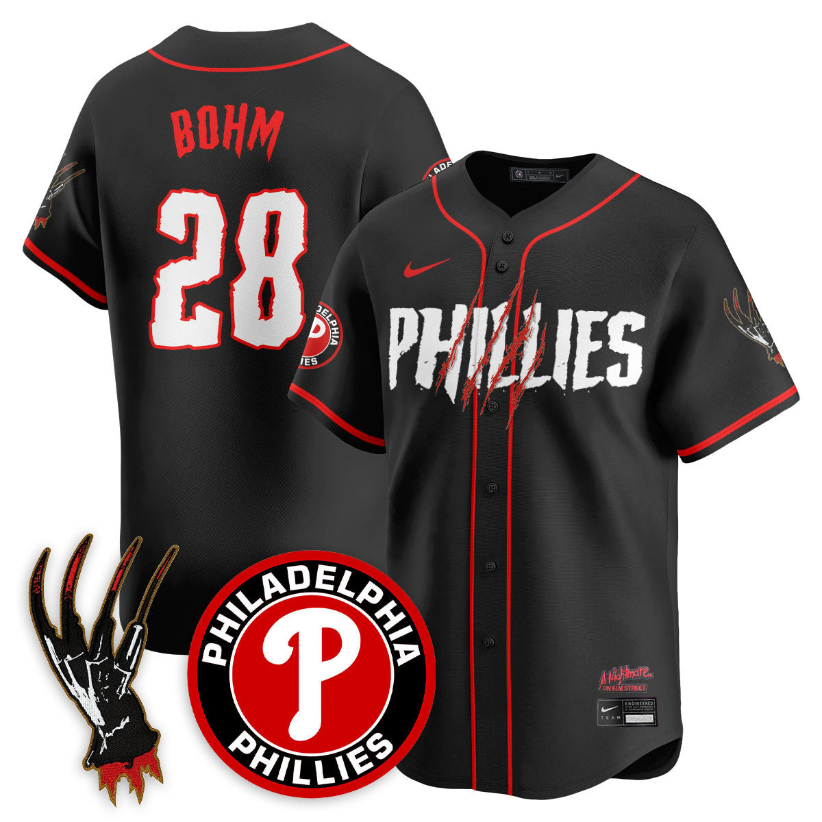 PHI "A Nightmare on Elm Street" Jersey - Stitched