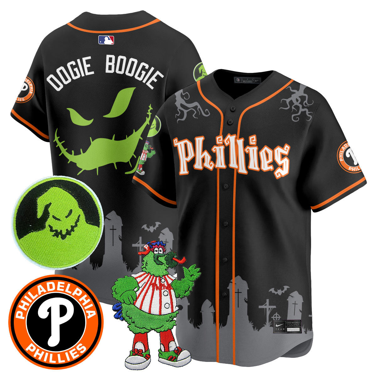 PHI Oogie Boogie & Phanatic Premier Limited Jersey - Stitched