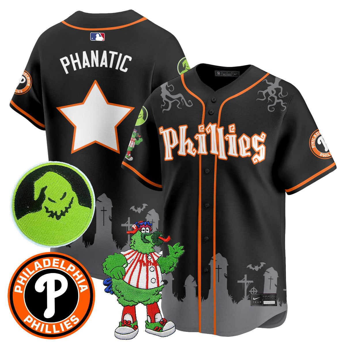 PHI Oogie Boogie & Phanatic Premier Limited Jersey - Stitched