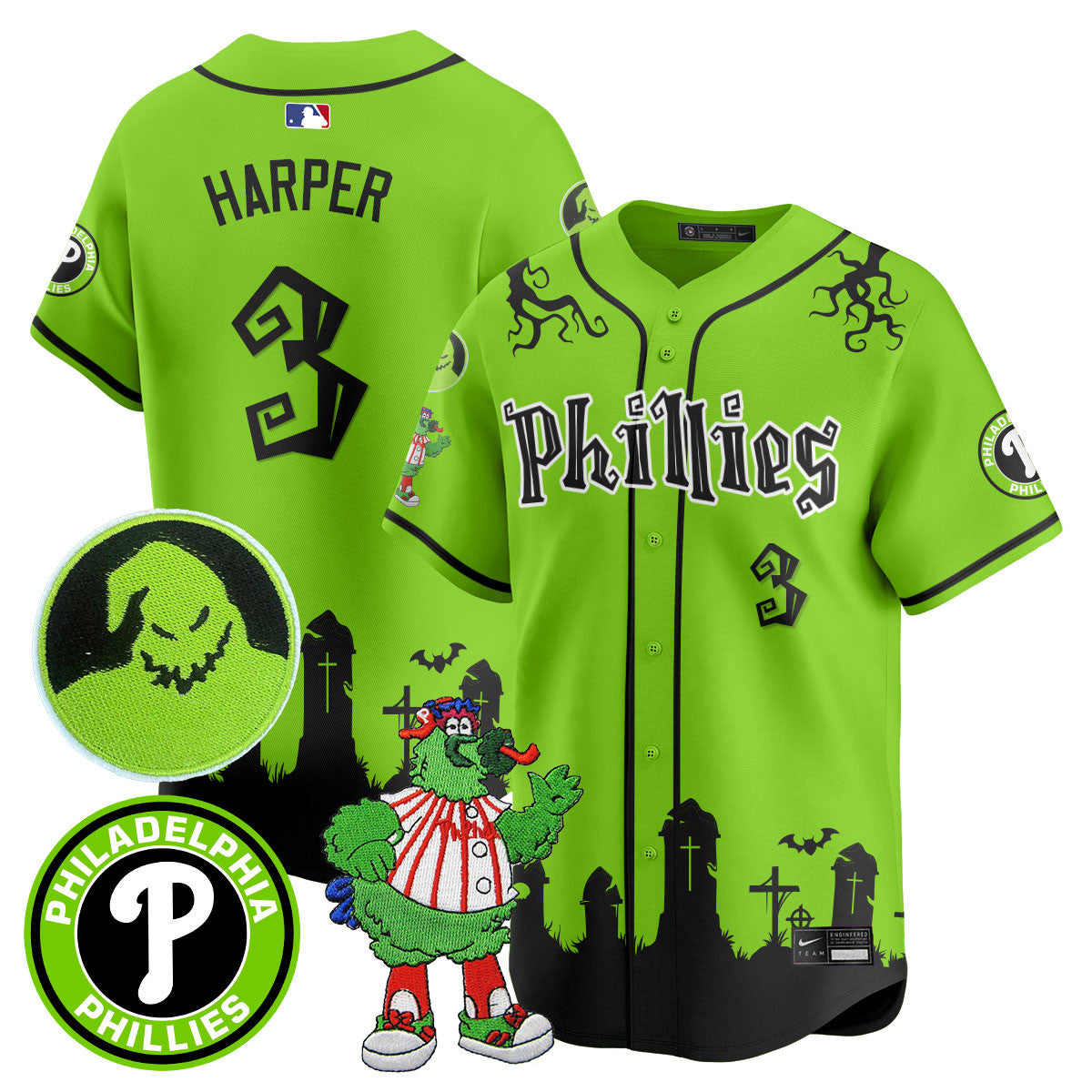 PHI Oogie Boogie & Phanatic Premier Limited Jersey - Stitched