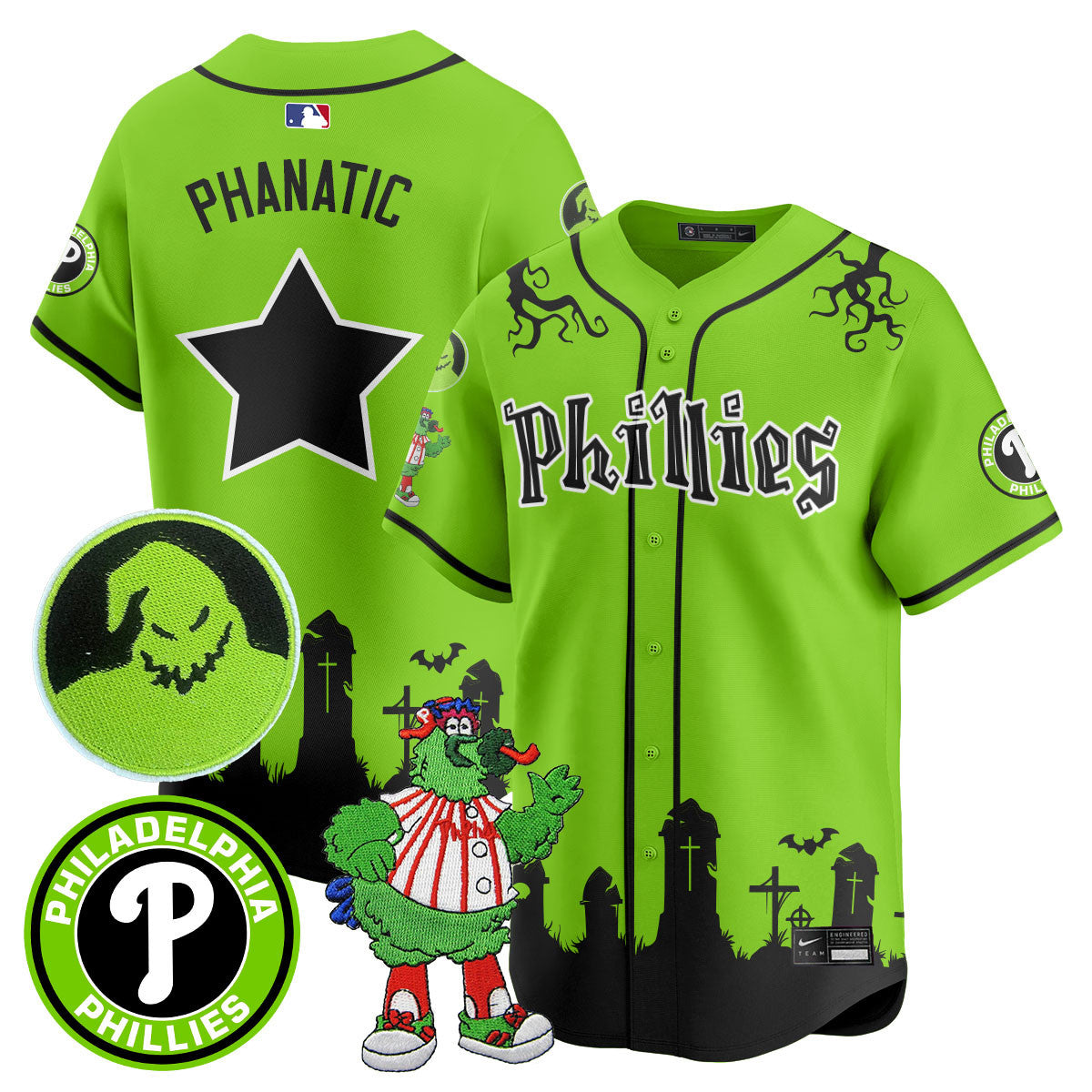 PHI Oogie Boogie & Phanatic Premier Limited Jersey - Stitched
