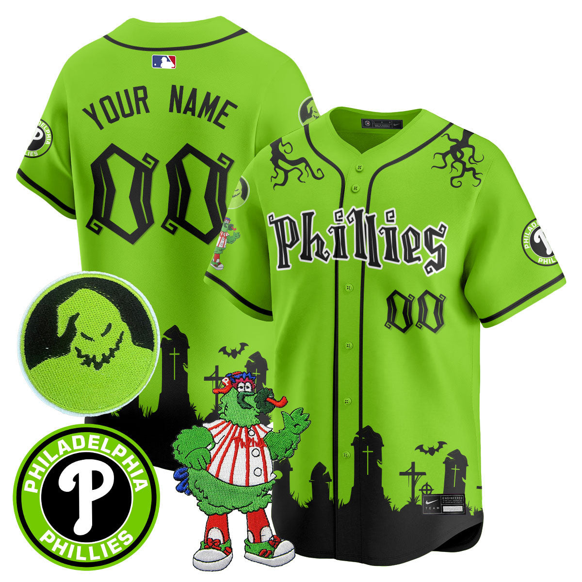 PHI Oogie Boogie & Phanatic Premier Limited Jersey - Stitched