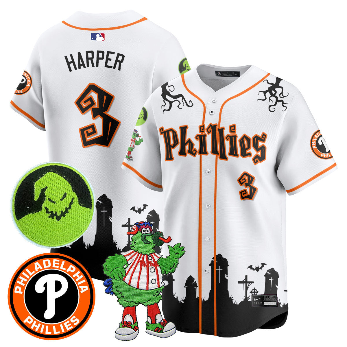 PHI Oogie Boogie & Phanatic Premier Limited Jersey - Stitched