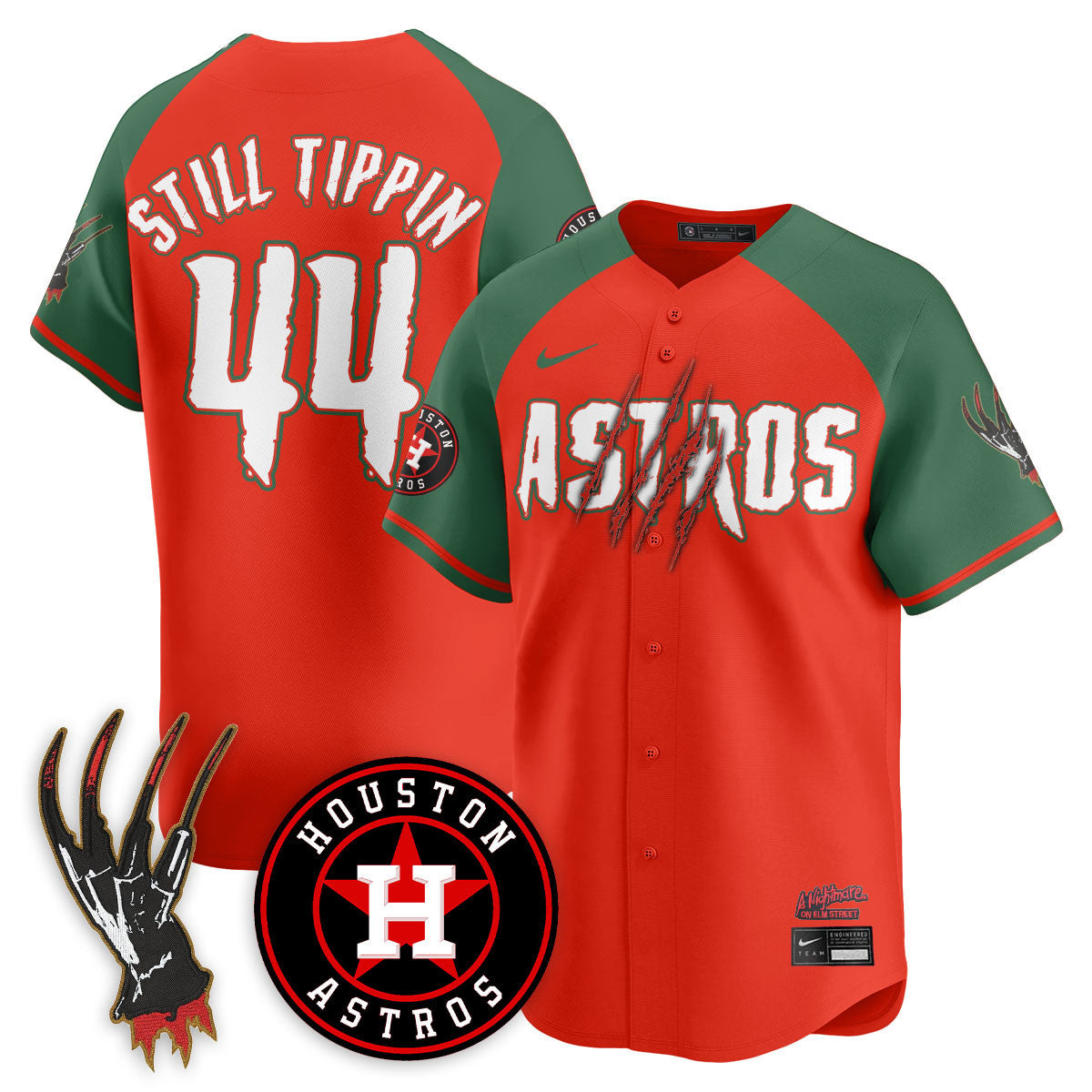 HOU "A Nightmare on Elm Street" Jersey - Stitched