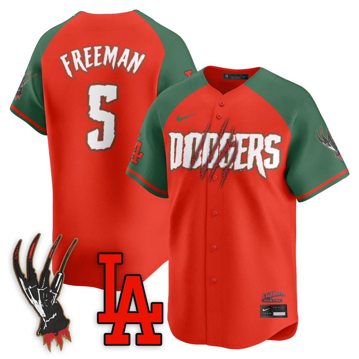 LAD "A Nightmare on Elm Street" Jersey - Stitched