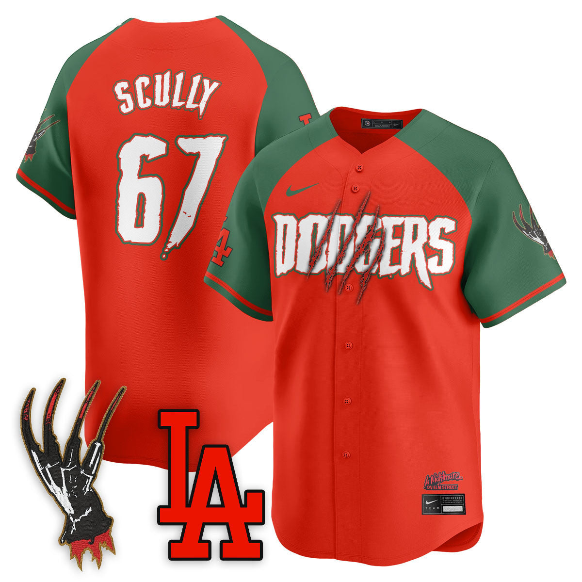 LAD "A Nightmare on Elm Street" Jersey - Stitched