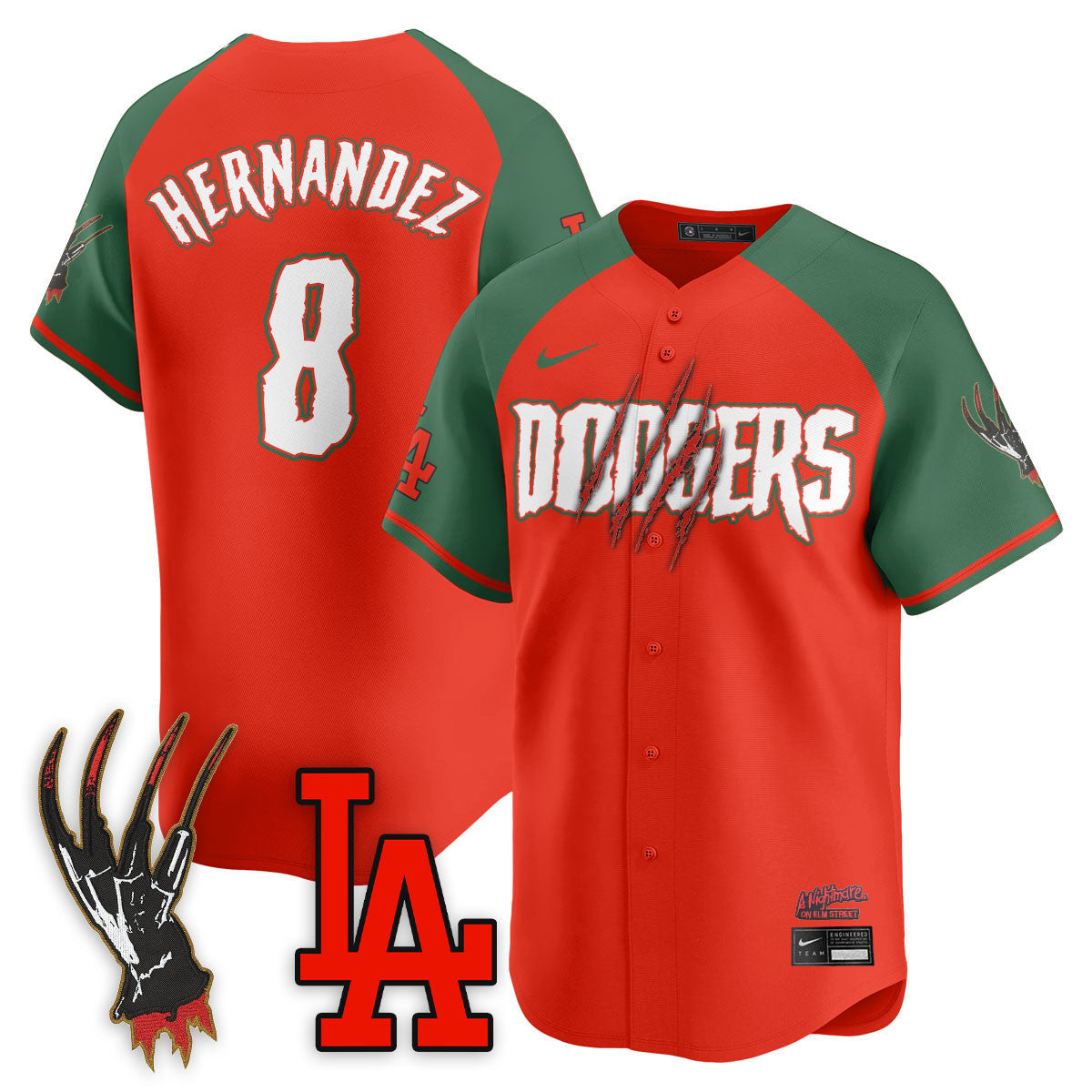 LAD "A Nightmare on Elm Street" Jersey - Stitched