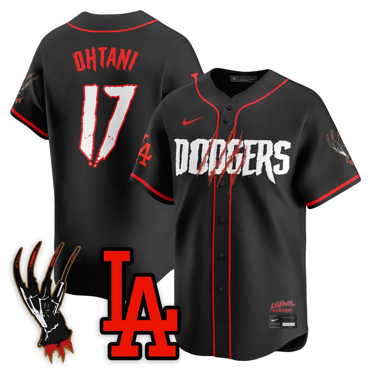 LAD "A Nightmare on Elm Street" Jersey - Stitched