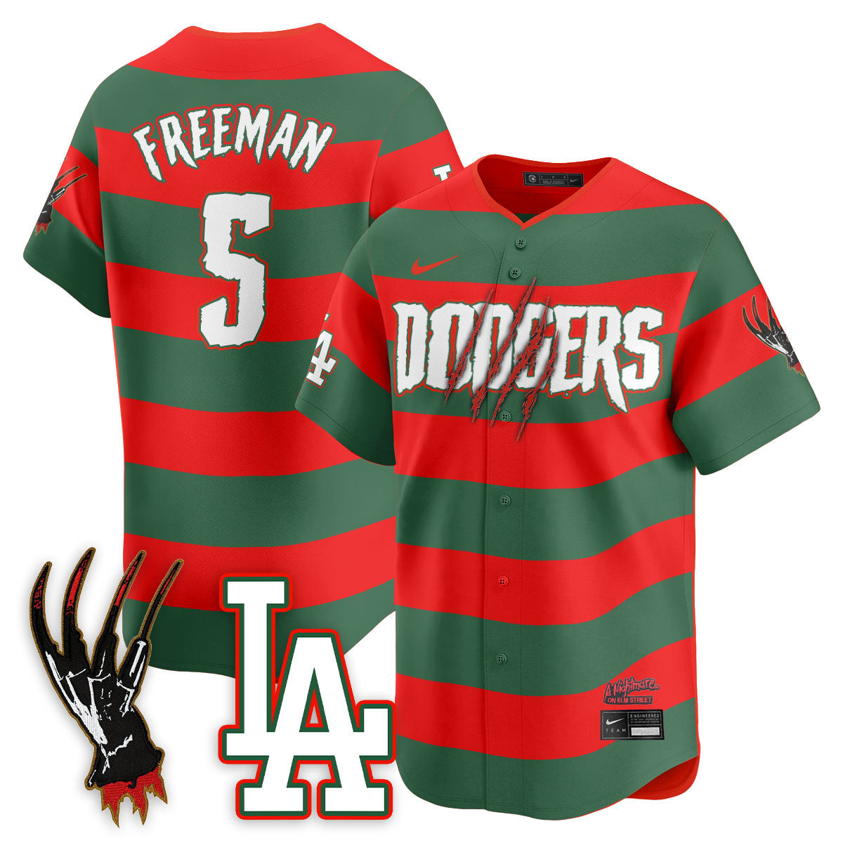 LAD "A Nightmare on Elm Street" Jersey - Stitched
