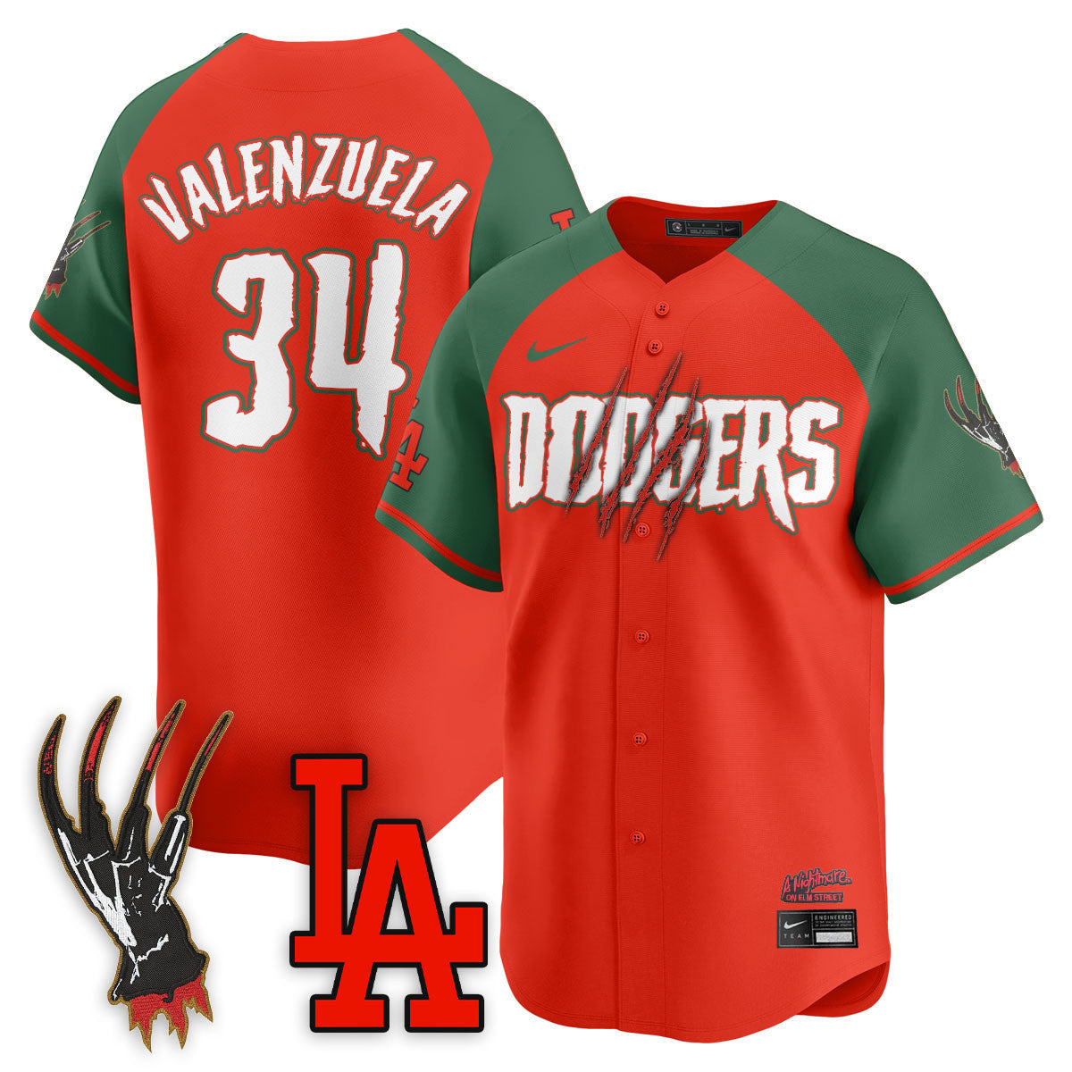 LAD "A Nightmare on Elm Street" Jersey - Stitched