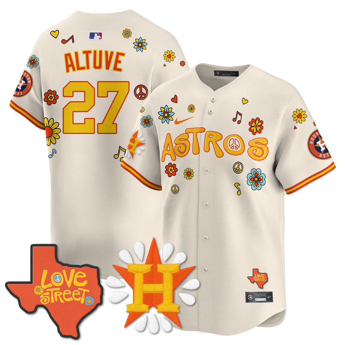 HOU "Love Street" Limited Jersey - Stitched