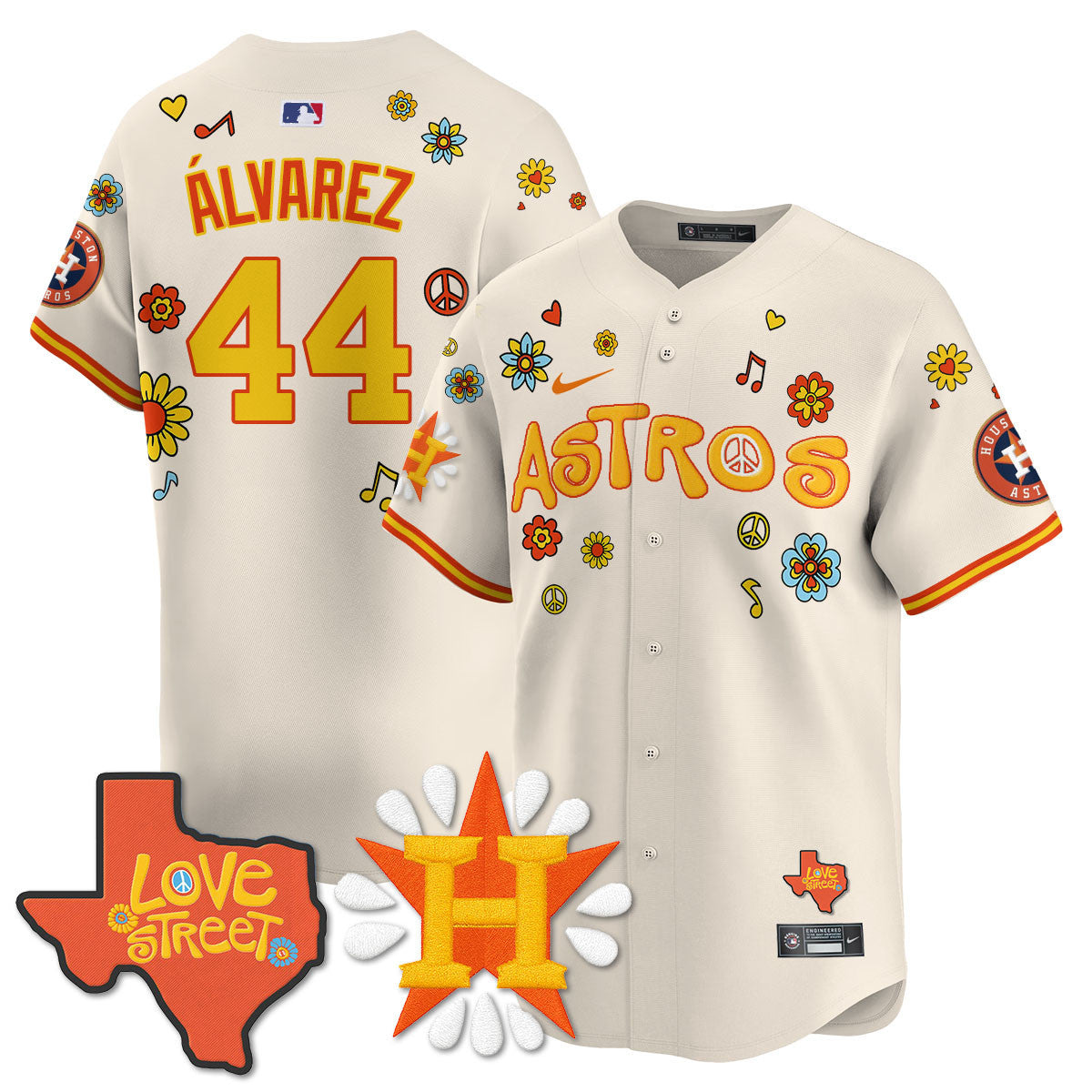 HOU "Love Street" Limited Jersey - Stitched