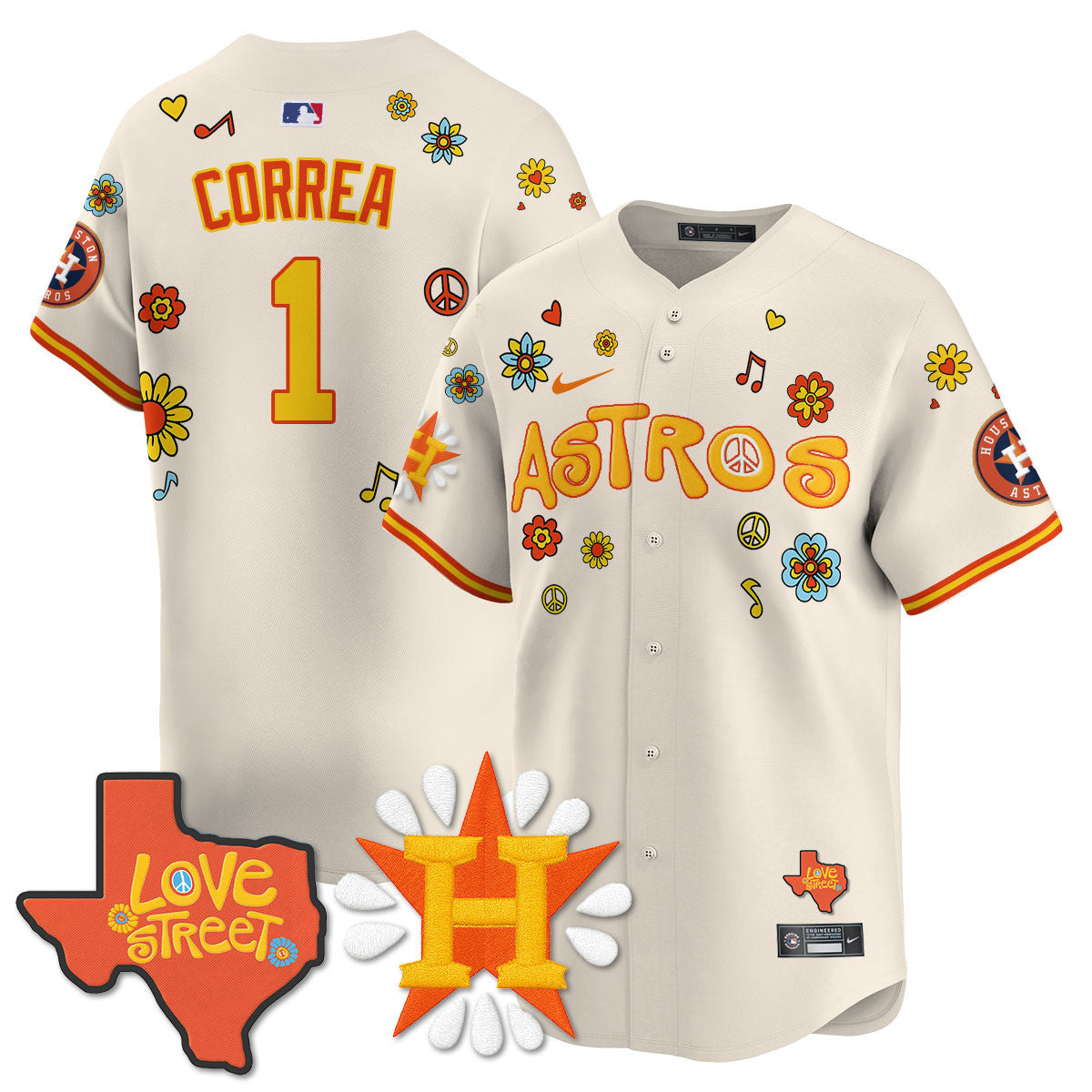 HOU "Love Street" Limited Jersey - Stitched