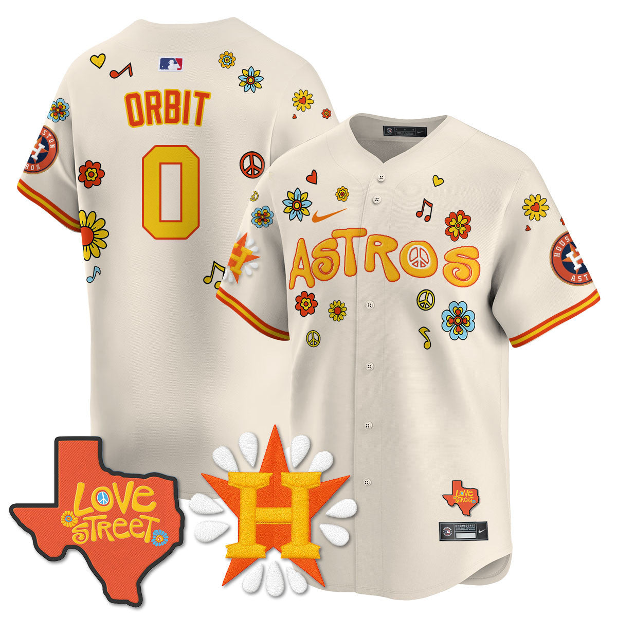 HOU "Love Street" Limited Jersey - Stitched