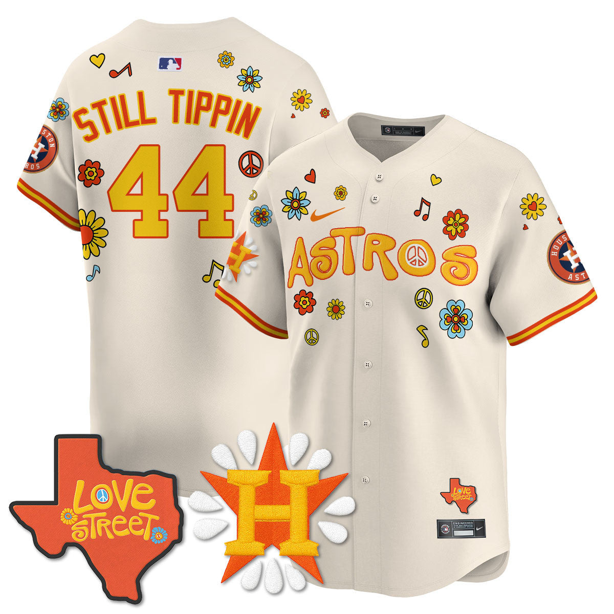 HOU "Love Street" Limited Jersey - Stitched