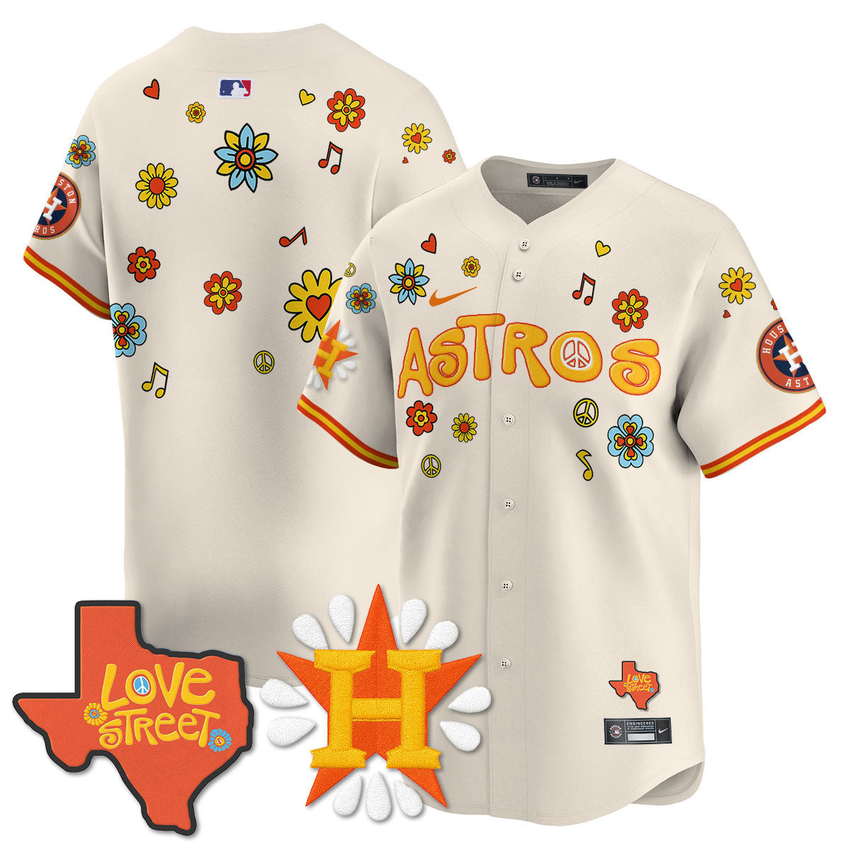 HOU "Love Street" Limited Jersey - Stitched