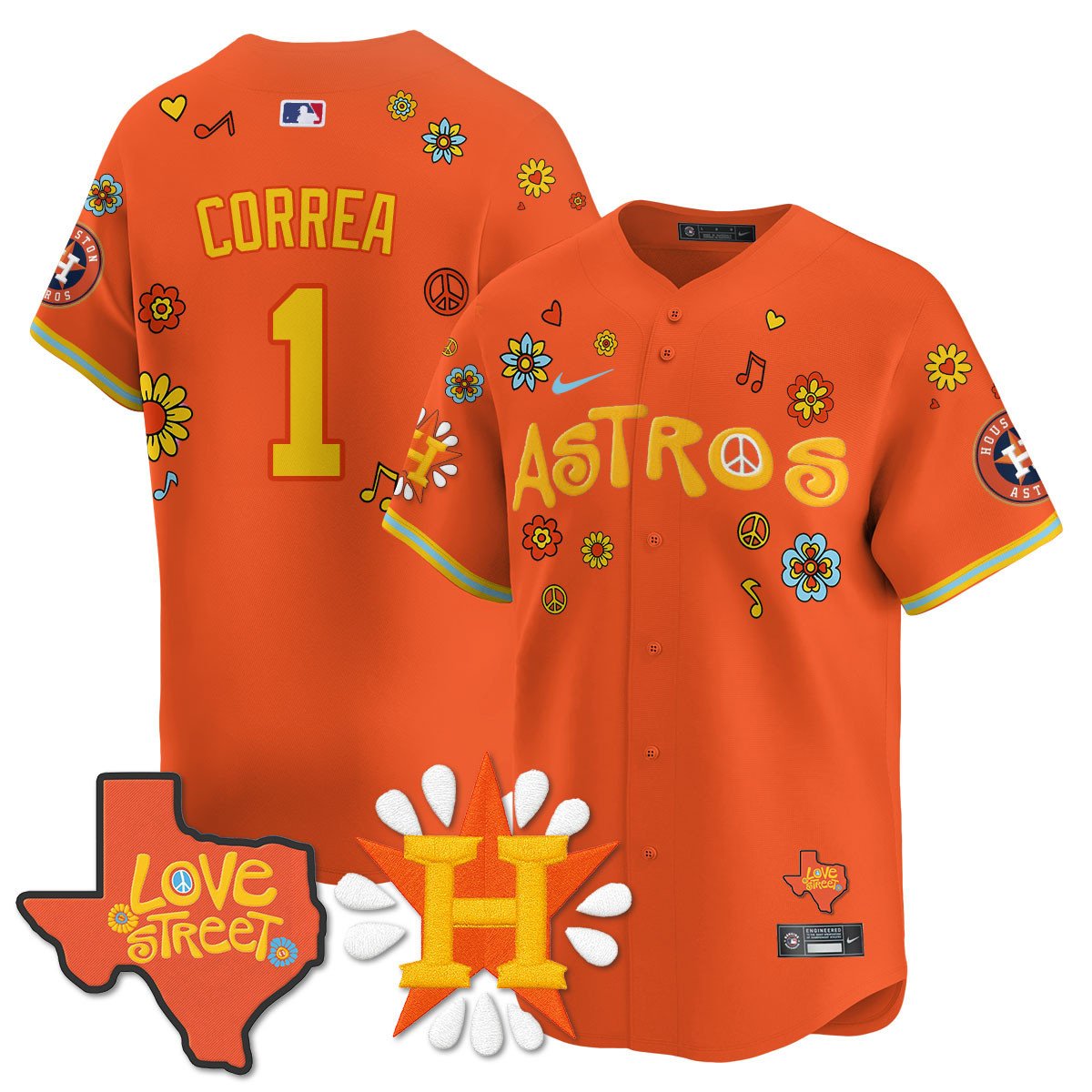 HOU "Love Street" Limited Jersey - Stitched