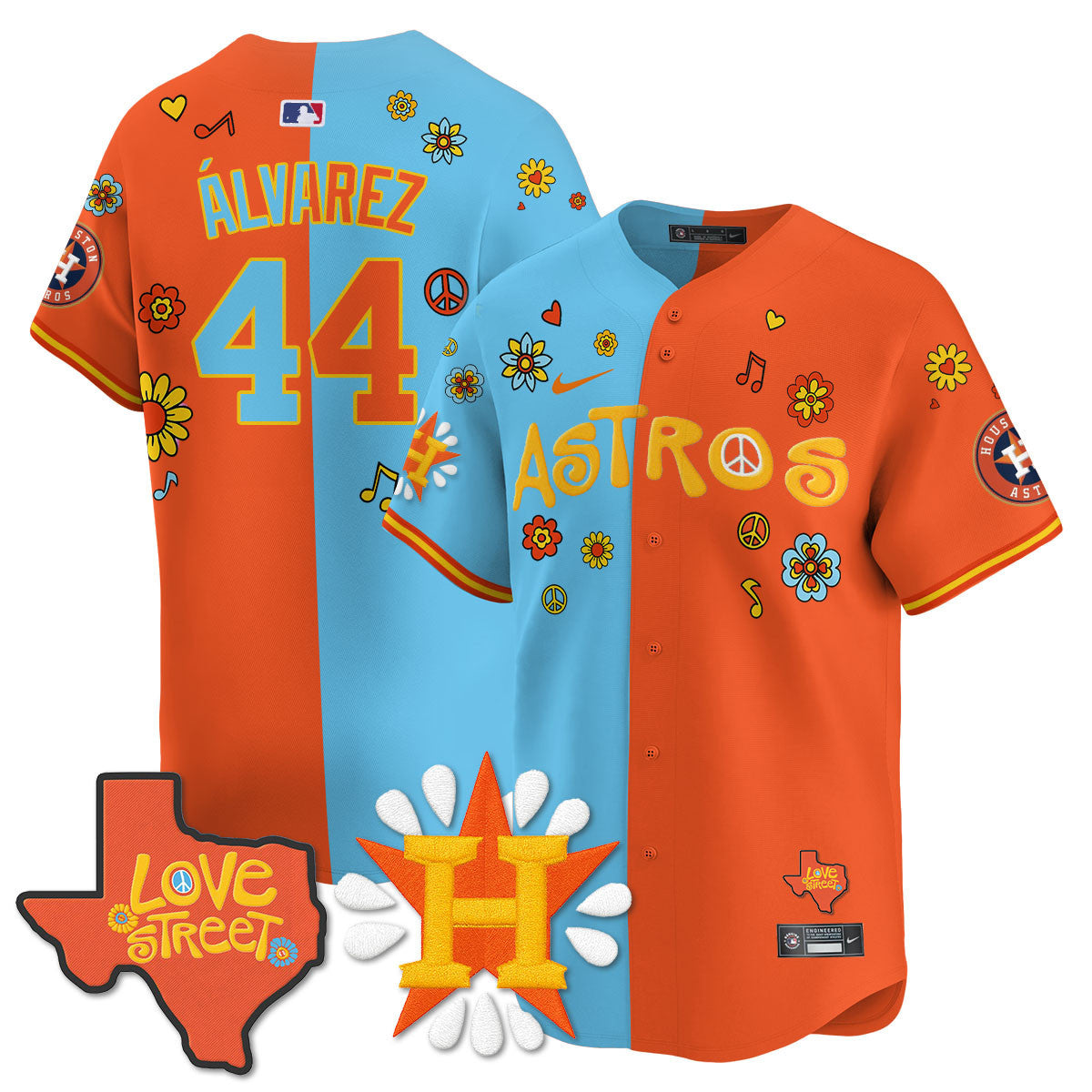 HOU "Love Street" Limited Jersey - Stitched