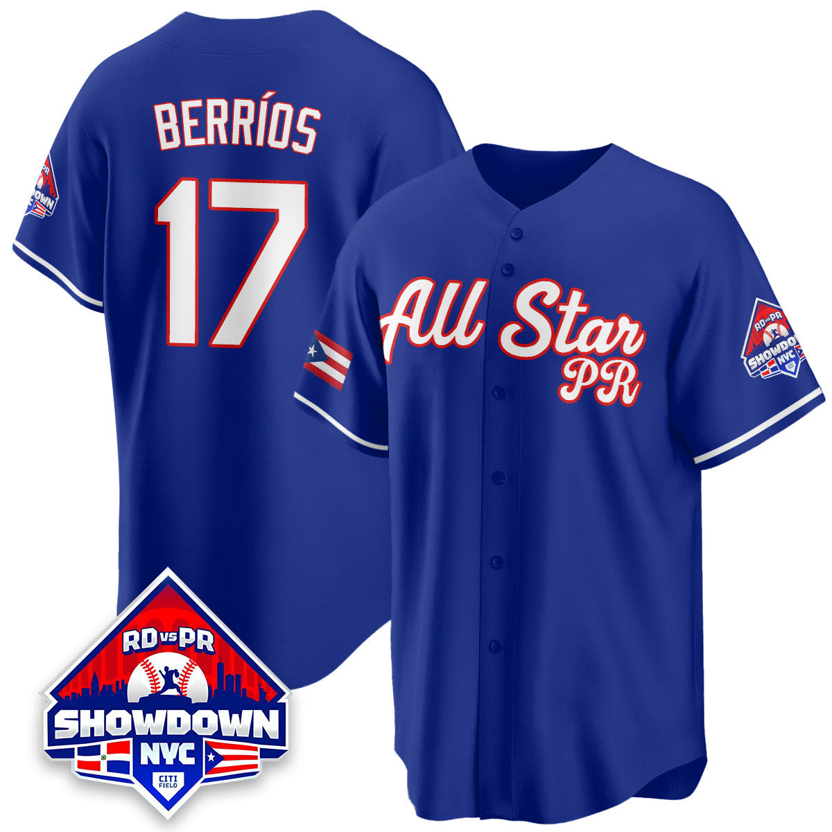 Puerto Rican Baseball All-Star 2025 Jersey - Stitched