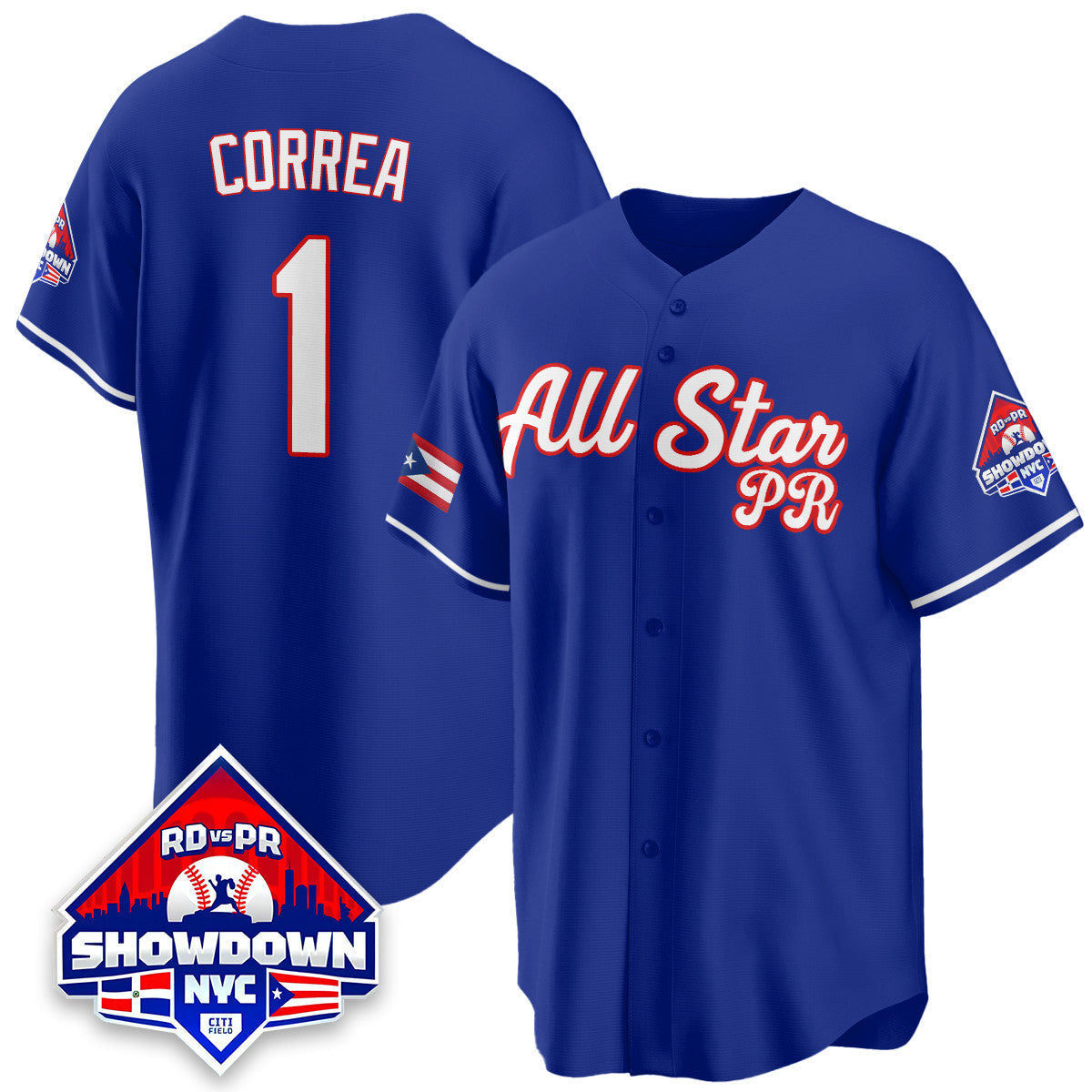 Puerto Rican Baseball All-Star 2025 Jersey - Stitched