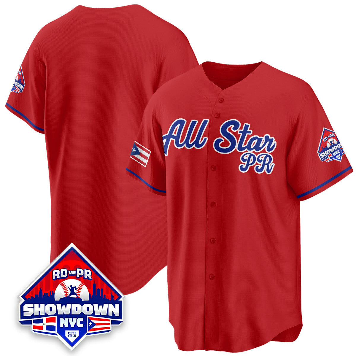 Puerto Rican Baseball All-Star 2025 Jersey - Stitched