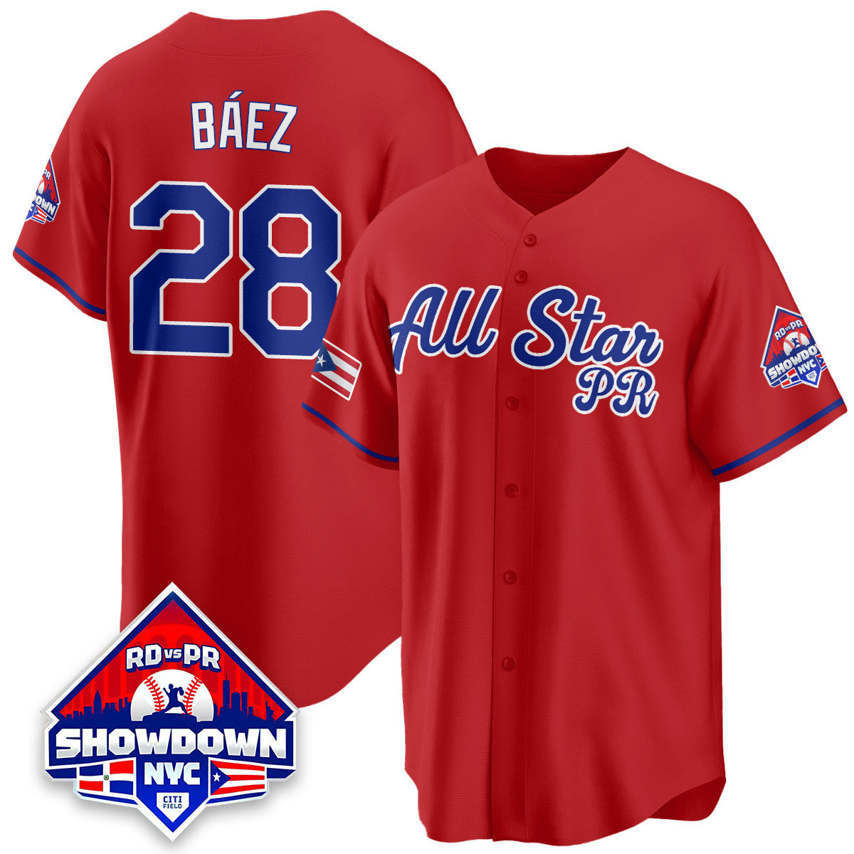 Puerto Rican Baseball All-Star 2025 Jersey - Stitched
