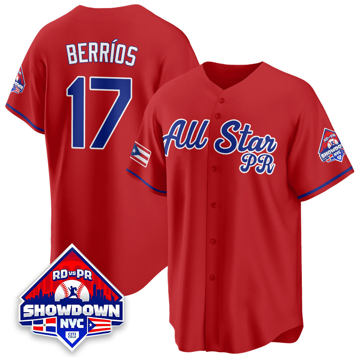 Puerto Rican Baseball All-Star 2025 Jersey - Stitched