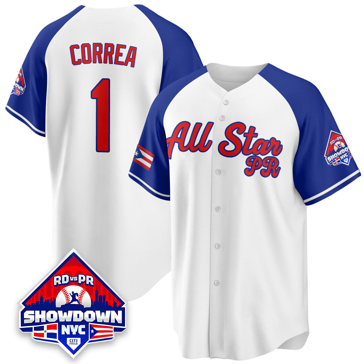 Puerto Rican Baseball All-Star 2025 Jersey - Stitched