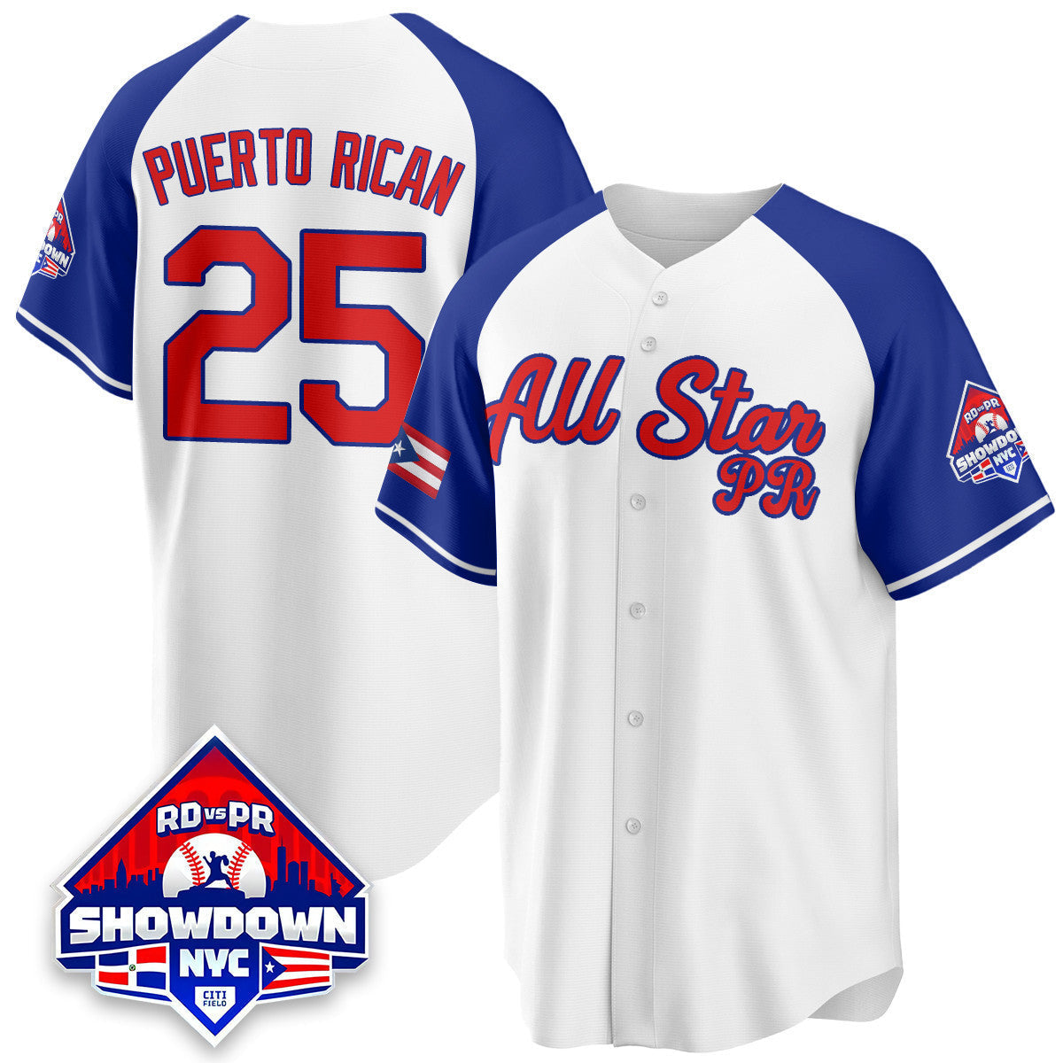 Puerto Rican Baseball All-Star 2025 Jersey - Stitched