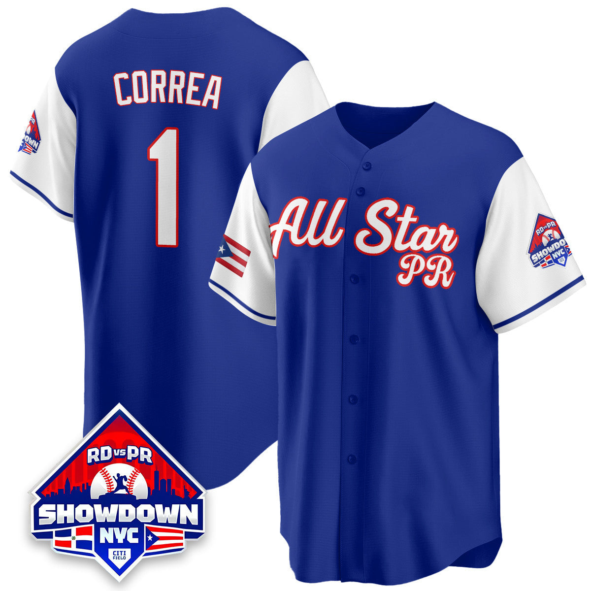 Puerto Rican Baseball All-Star 2025 Jersey - Stitched
