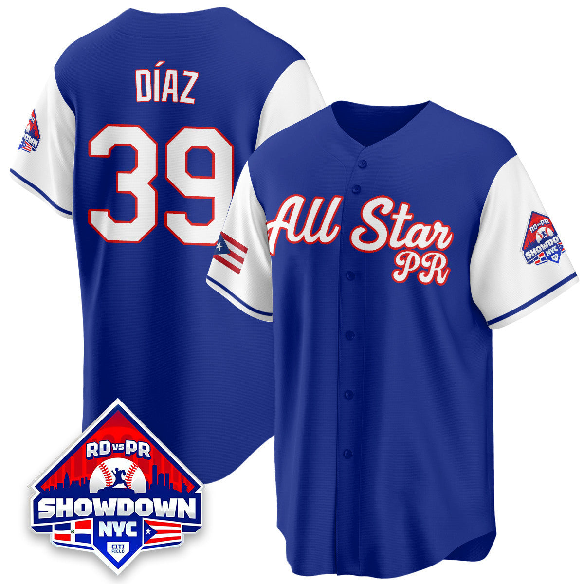 Puerto Rican Baseball All-Star 2025 Jersey - Stitched