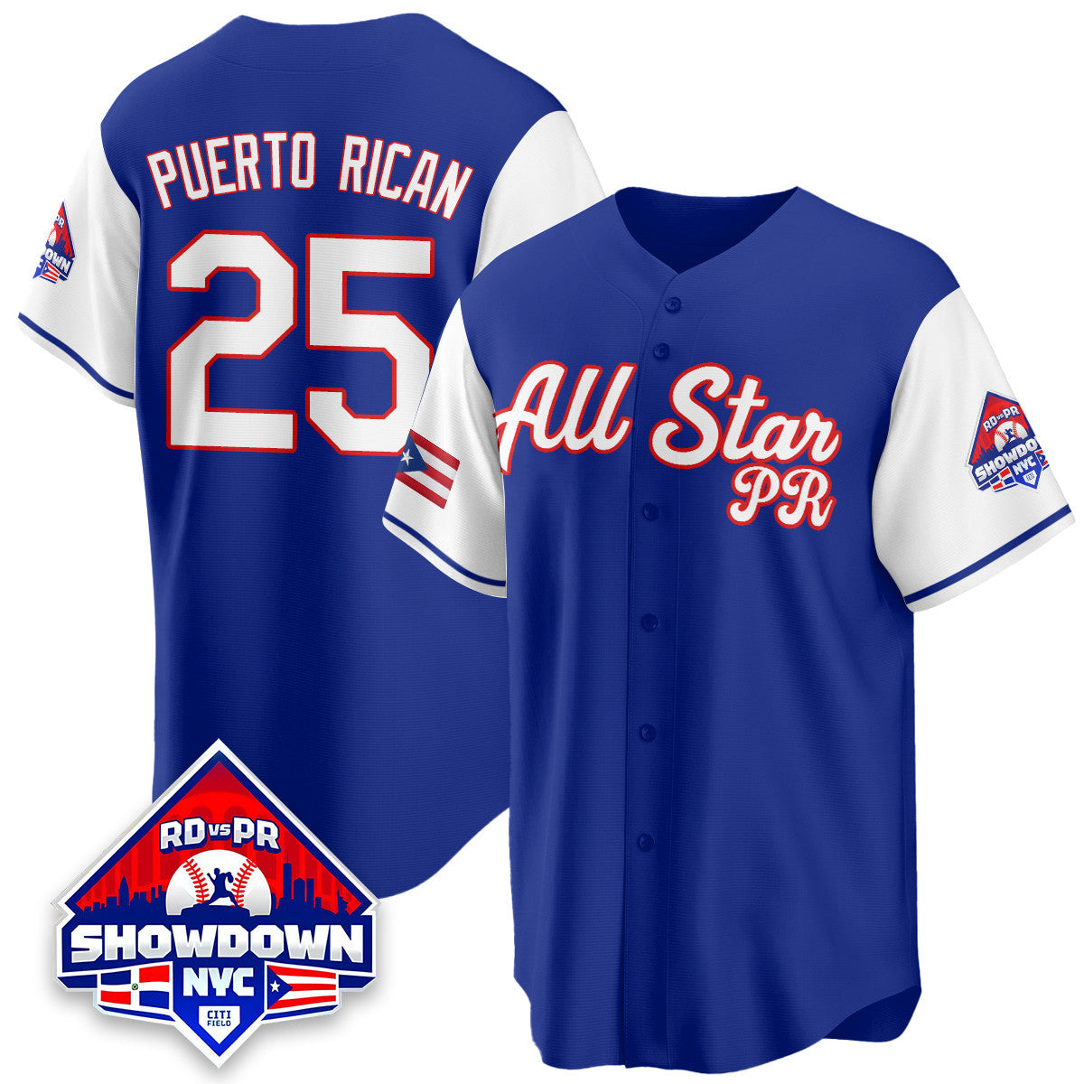 Puerto Rican Baseball All-Star 2025 Jersey - Stitched