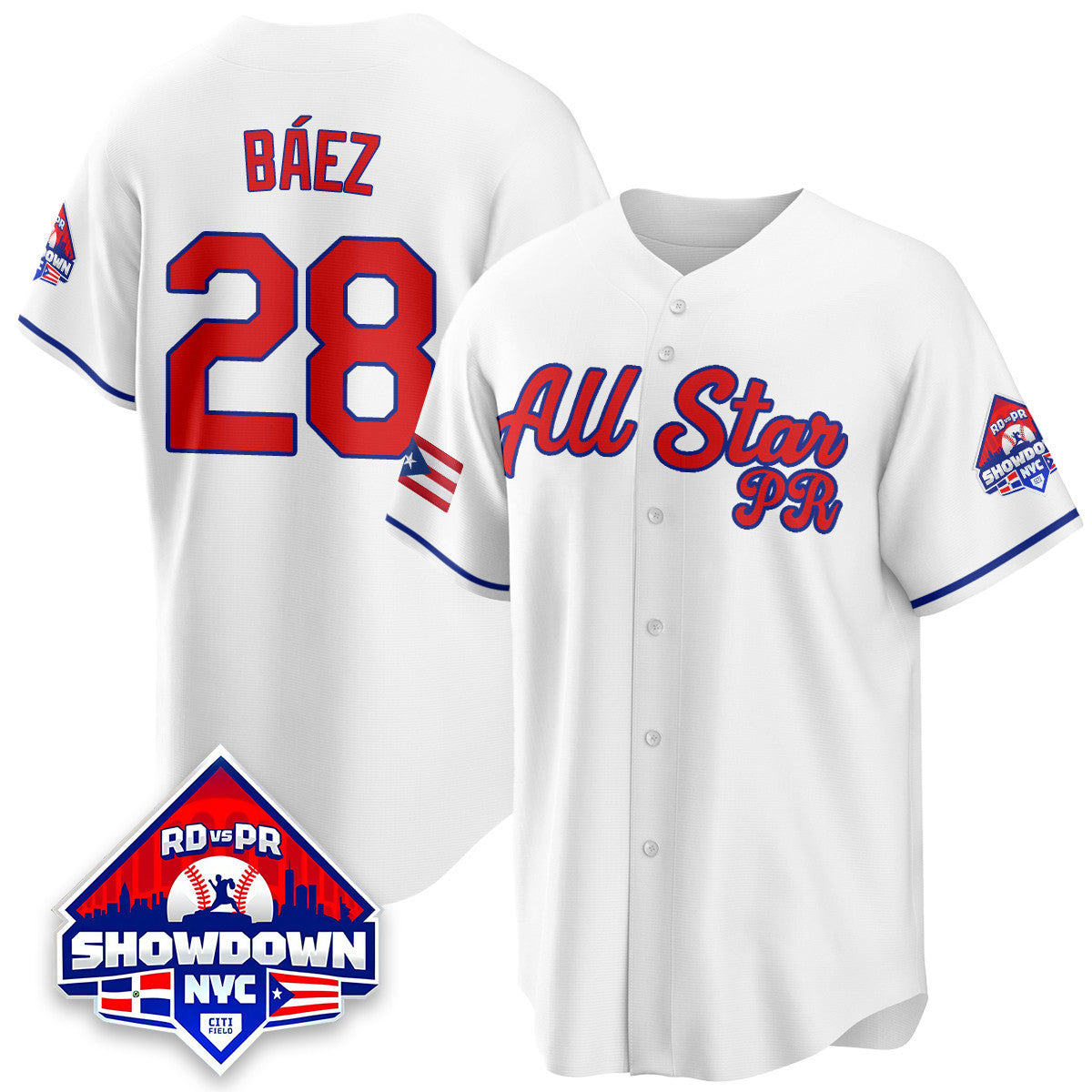 Puerto Rican Baseball All-Star 2025 Jersey - Stitched