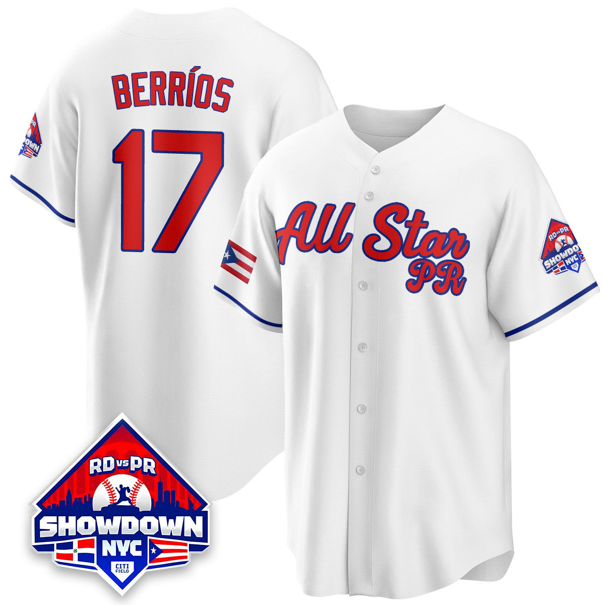 Puerto Rican Baseball All-Star 2025 Jersey - Stitched