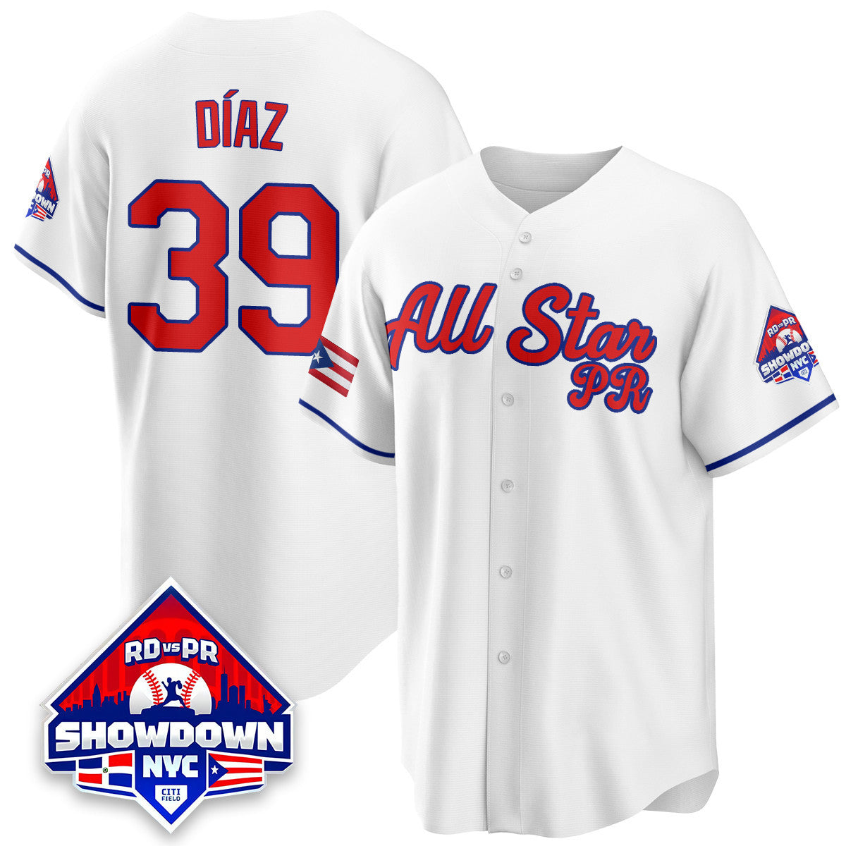 Puerto Rican Baseball All-Star 2025 Jersey - Stitched