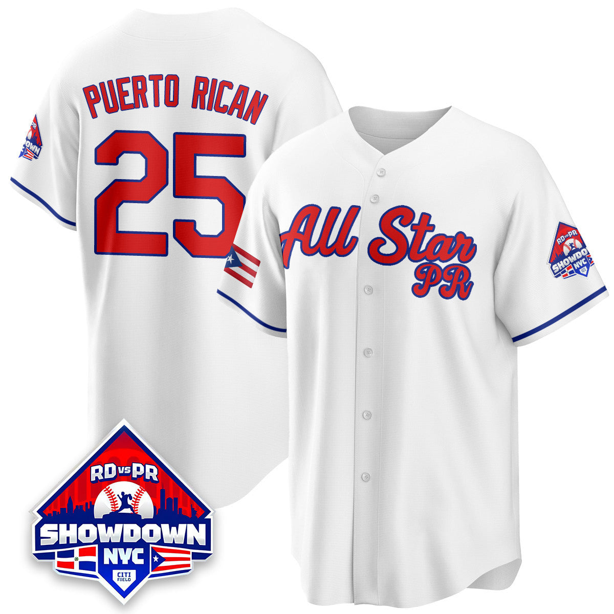 Puerto Rican Baseball All-Star 2025 Jersey - Stitched