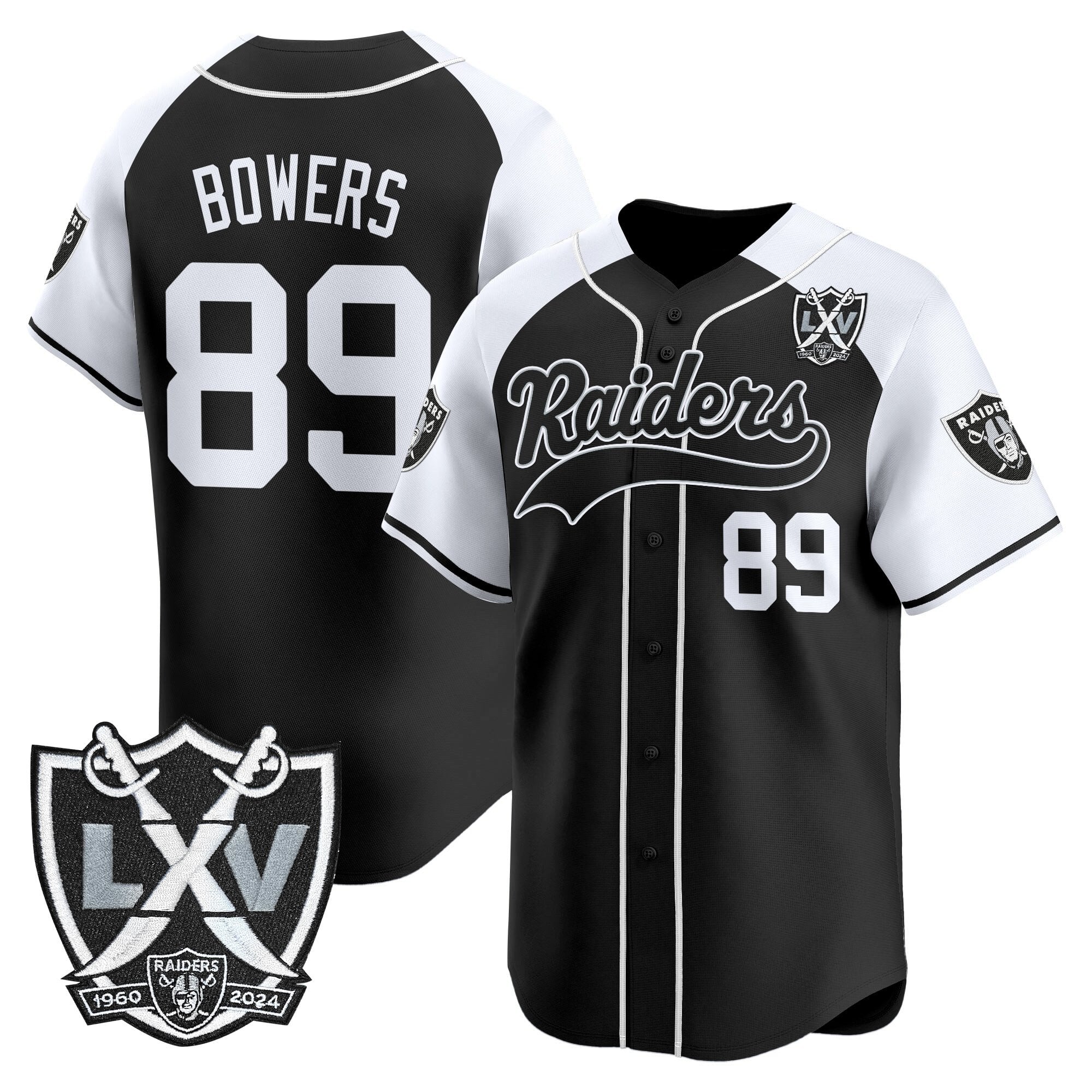 LVR 65th Anniversary Patch Vapor Baseball Jersey - Stitched